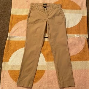NWOT J. crew khaki pants never worn too big for me